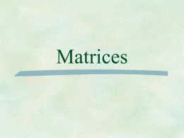 Intro to Matrices 6.1