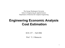 Economic AnalysisPresentation-2006Sept