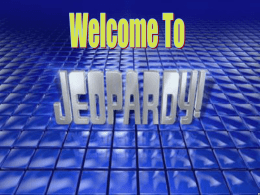 Jeapordy - Chapter 4