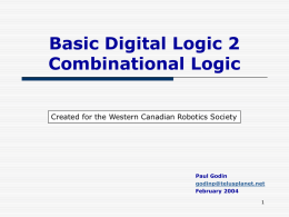 Basic Digital Logic 2 Review
