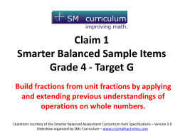 Target G - CCSS Math Activities
