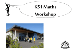 KS1 Slides for workshop