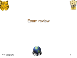 Y11Ge Mock review PPwk13 - the InterHigh IGCSE Geography