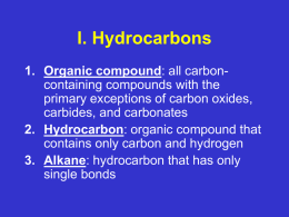 Hydrocarbon - TeacherWeb
