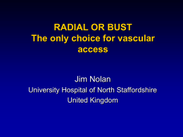 radial vs femoral access