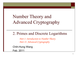 Why Cryptography?