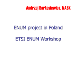 06. Andrzej Bartosiewicz ETSI_ENUM_2004_02_25 v2