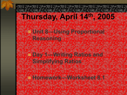 Thursday, April 14th, 2005