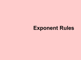 the exponents. - Cloudfront.net