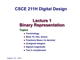 211Lec01-Overview - Computer Science & Engineering