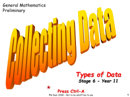04 Types of Data - Free Resources 4 Mathematics Teachers