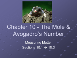Chapter 10 - The Mole