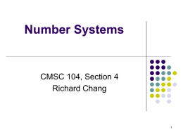 PPT5_Number_Systems