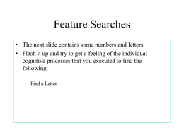 Feature Search