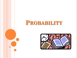 Probability - TeacherWeb