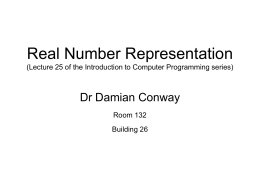 Lecture 26 (Powerpoint)