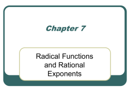 Chapter 7 Powerpoint