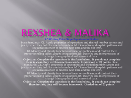 2nd project rexshea malika edit