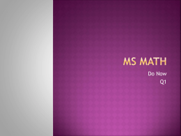 MS Math - Ms. Anna 2015-16