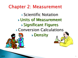 Measurements - faculty at Chemeketa