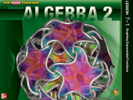 Glencoe Algebra 2 - Hays High Indians