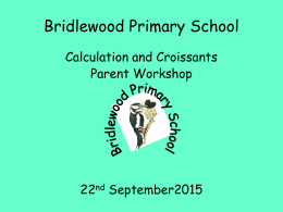 PowerPoint - Bridlewood Primary School