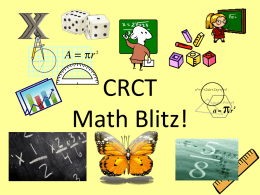 Math Madness/CRCTBlitzx