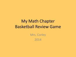 My Math Chapter 2 Review