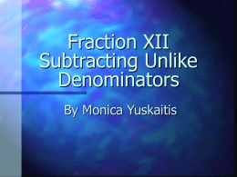 Fraction XII