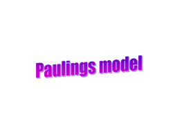Pauling`s rules File