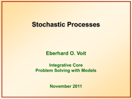 Stochastic Process - Home | CISB-ECN