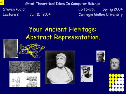 Abstract Representation: Your Ancient Heritage