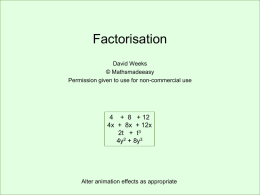 factorisation - Zen Internet | cPanel Holding Page