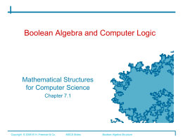 Chapter 7-1 - Computer Science
