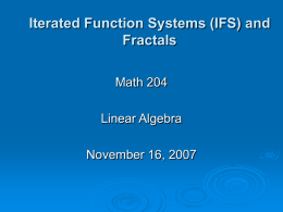 ifs-fractals