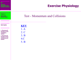 Exercise Physiology