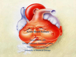 Acute Heart Failure - Advocate Health Care