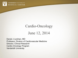Cardio.Oncology Tampa 6.12.14 - International Cardioncology