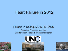 Heart Failure: Definition