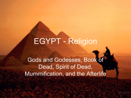 EGYPT - Religion