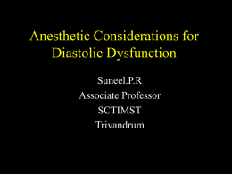 Dysfunction: systolic vs. diastolic
