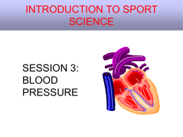 INTRODUCTION TO SPORT SCIENCE