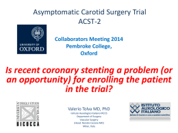 Asymptomatic Carotid Surgery Trial ACST-2