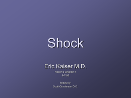 Shock - Cleveland Clinic