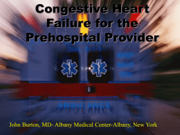 Advances in the Management of Acute Heart Failure in the