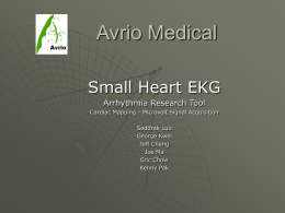 Avrio Medical Inc. - Simon Fraser University