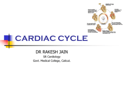 CARDIAC CYCLE