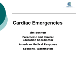 Cardiac Emergencies - INHS Health Training
