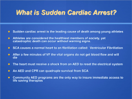 What is Sudden Cardiac Arrest?