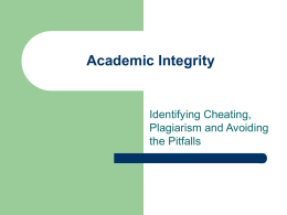 Academic Integrity - Grapevine-Colleyville Independent School District